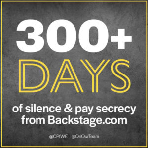 Help us end pay secrecy at Backstage.com