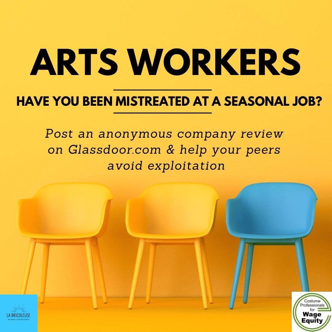 Arts workers: Share your salary and experiences at Glassdoor.com
